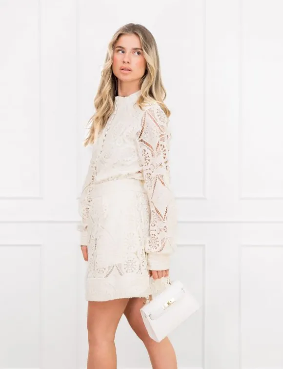 Koko broderie set beige