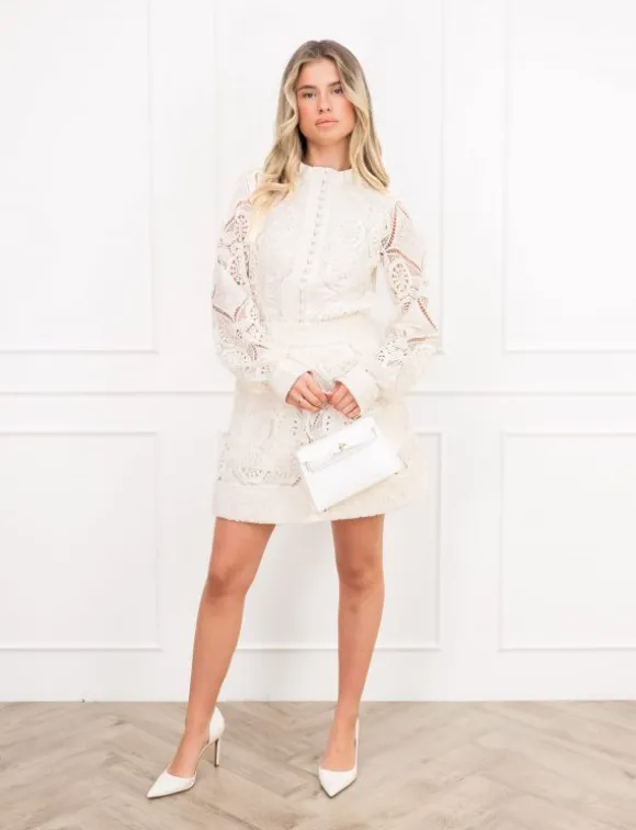 Koko broderie set beige