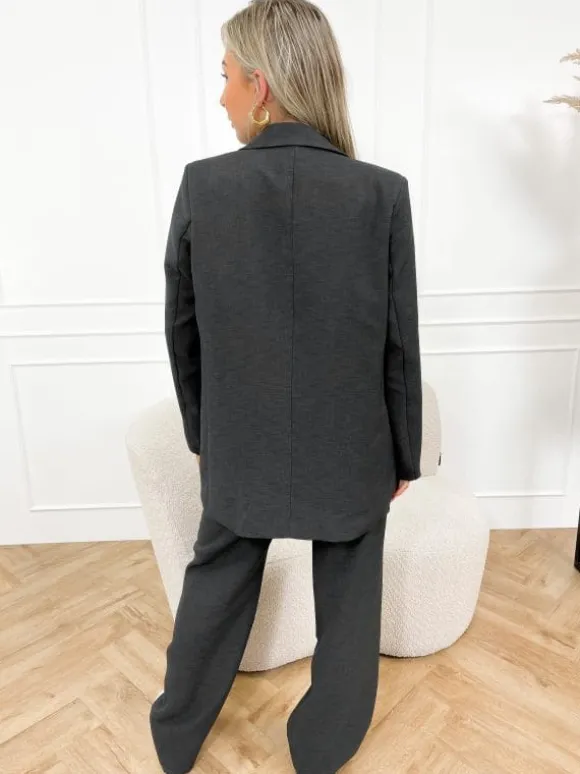 Laila blazer donker