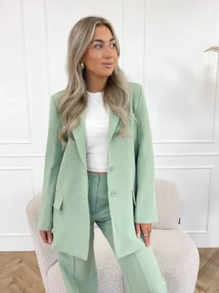 Laila blazer mint groen