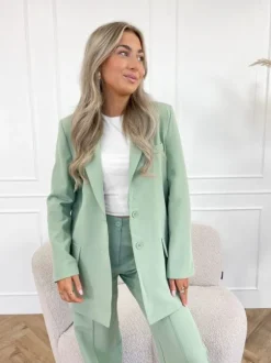 Laila blazer mint groen