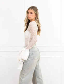 Lauren top wit