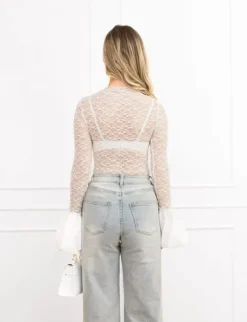 Lauren top wit