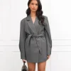 Lela blazer grijs