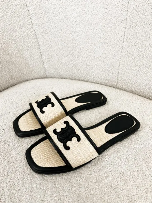 Lela slipper zwart