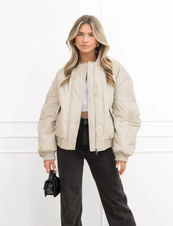 Leya jas beige