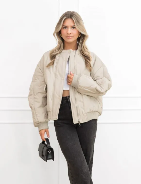 Leya jas beige