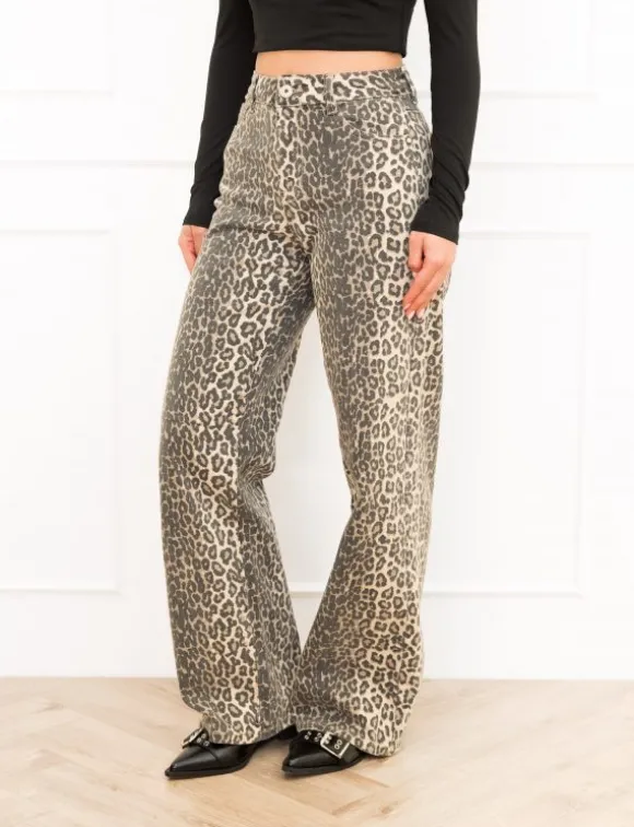 Liena panter dad fit jeans