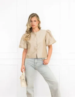 Lieve top beige