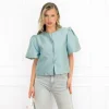Lieve top turquoise