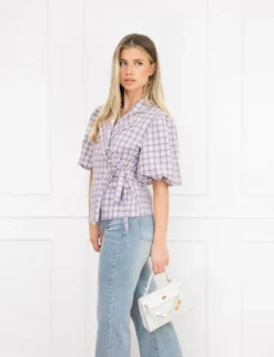 Lily blazer paars