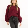 Linda trui bordeaux