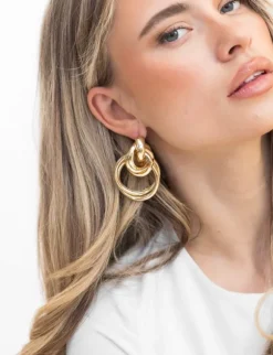 Lindsay oorbellen goud