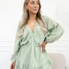 Lize playsuit groen