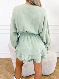 Lize playsuit groen