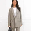 Lizz blazer taupe