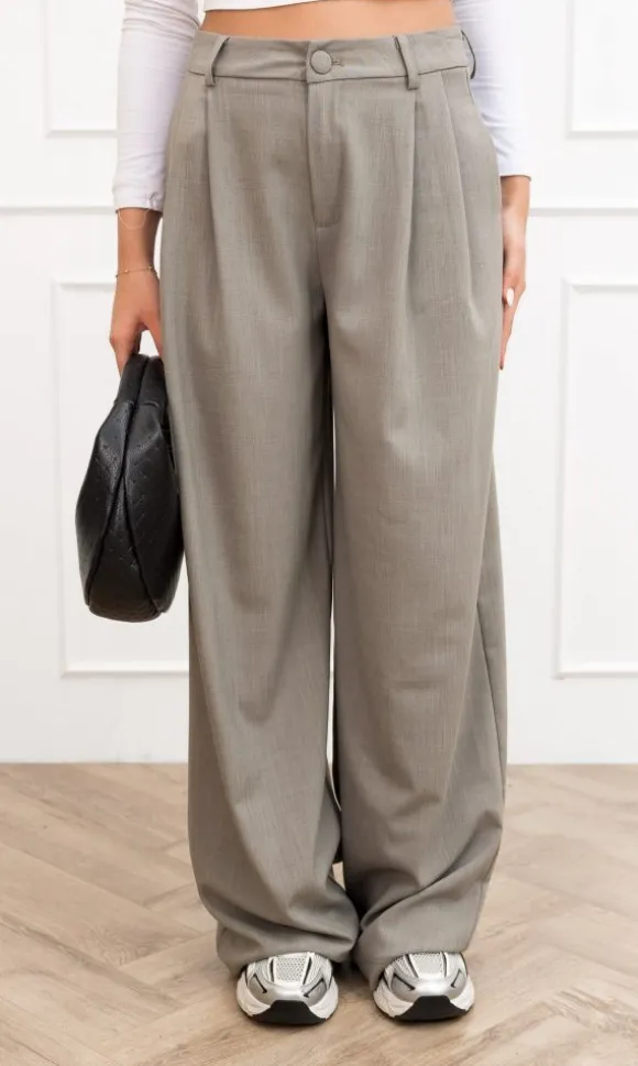 Lizz pantalon taupe