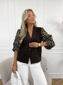 Lola blazer bruin