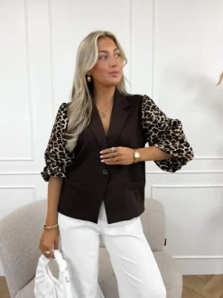 Lola blazer bruin