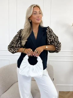 Lola blazer donker blauw