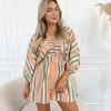 Lolita playsuit oranje