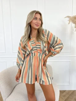Lolita playsuit oranje