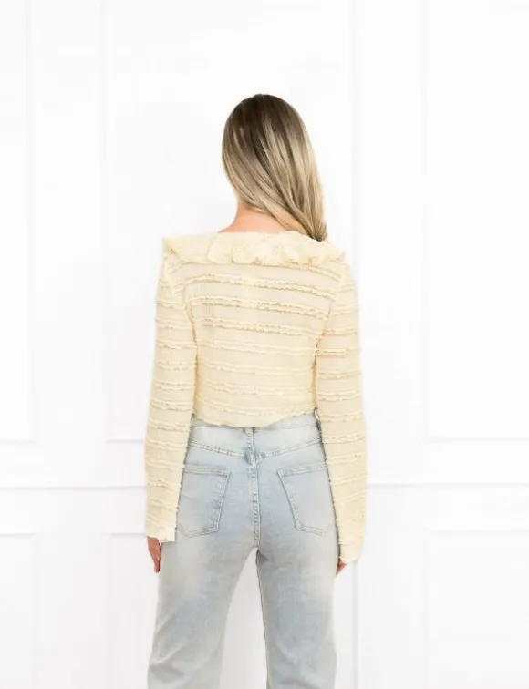 Lonne top butter yellow
