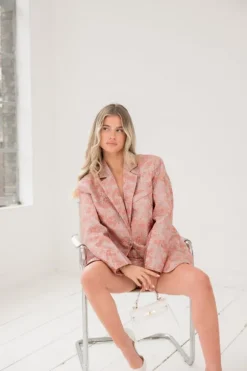 Loren blazer roze