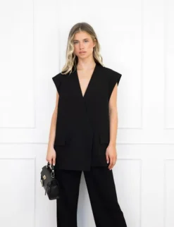 Lottie gilet zwart