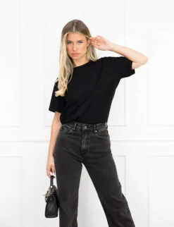 Louelle t-shirt zwart