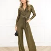 Luna jumpsuit goud