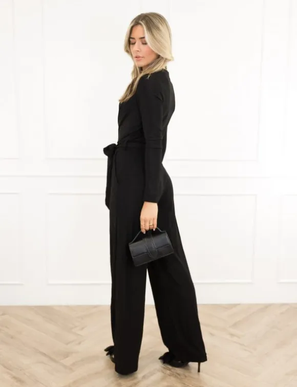 Luna jumpsuit zwart
