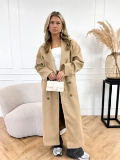 Lydia mantel jas camel