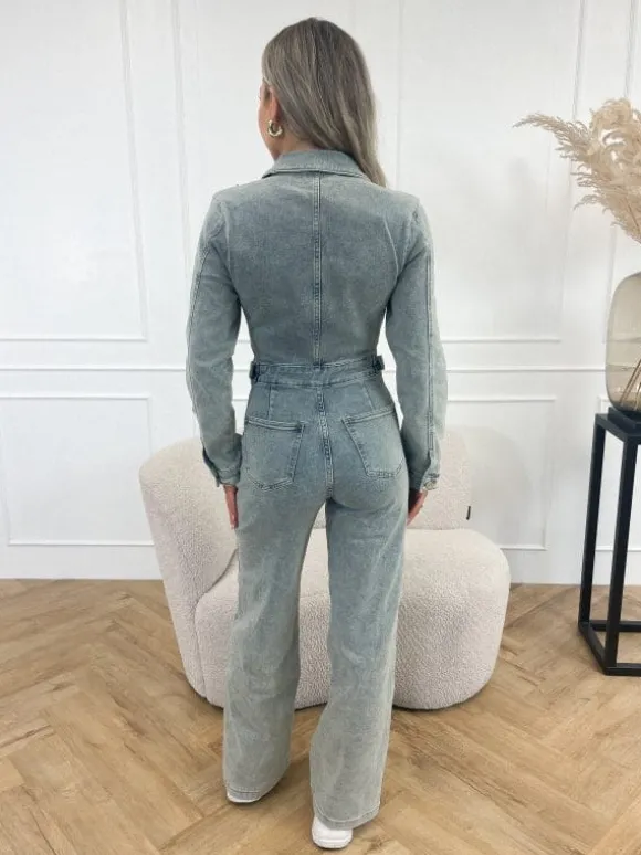Lyla jumpsuit blauw