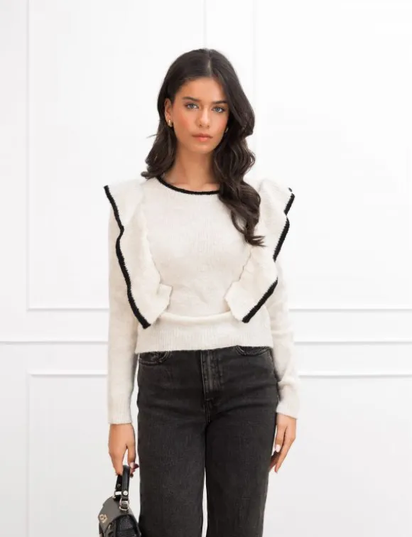 Maaike top beige