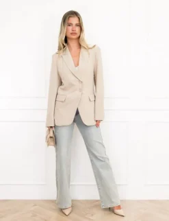 Macy blazer beige