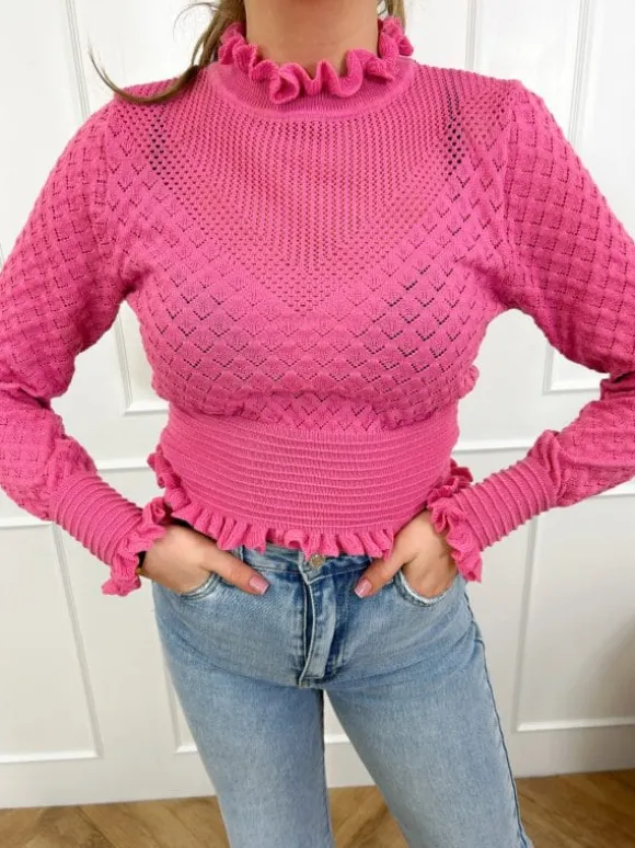 Maddy top roze