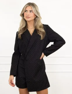 Made playsuit zwart