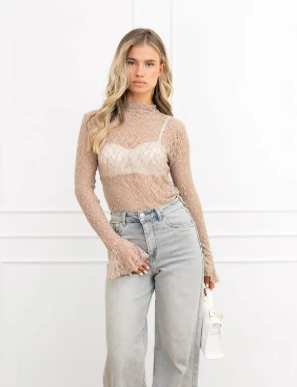 Maeve top taupe