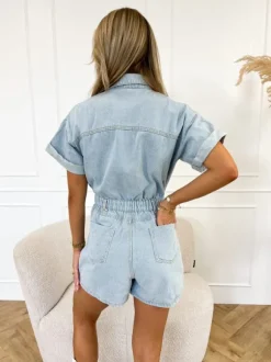 Malis playsuit denim