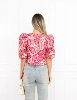 Manouk top fuchsia