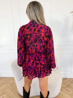 Maren skort paars