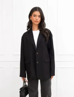 Marin blazer zwart