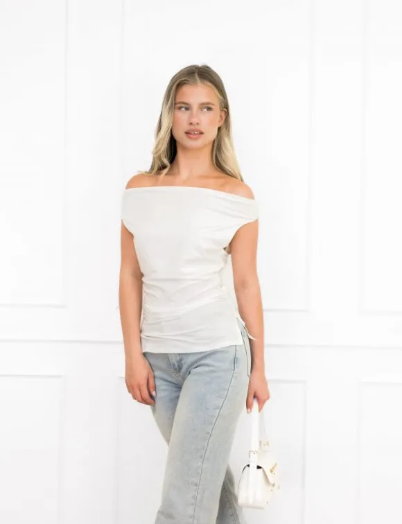 Marlie top wit