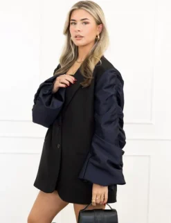 Maryn blazer donker blauw