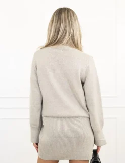 Mayla trui taupe