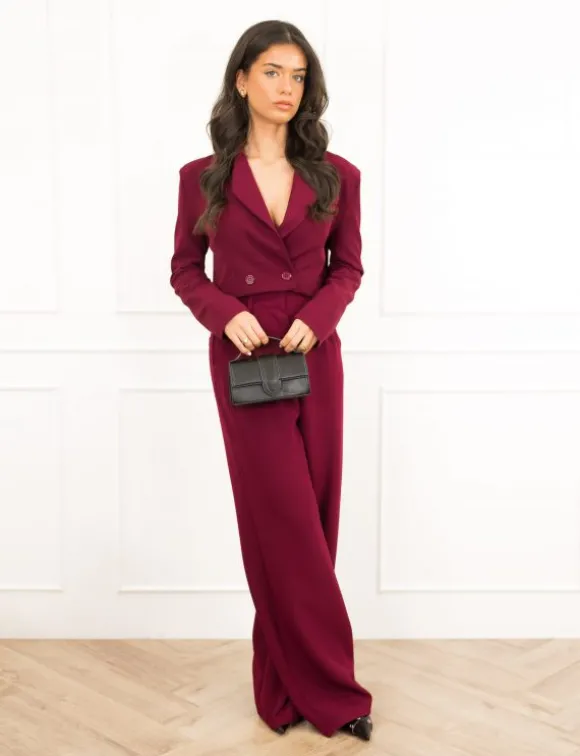 Mayra pantalon bordeaux