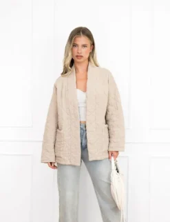 Megan jasje beige