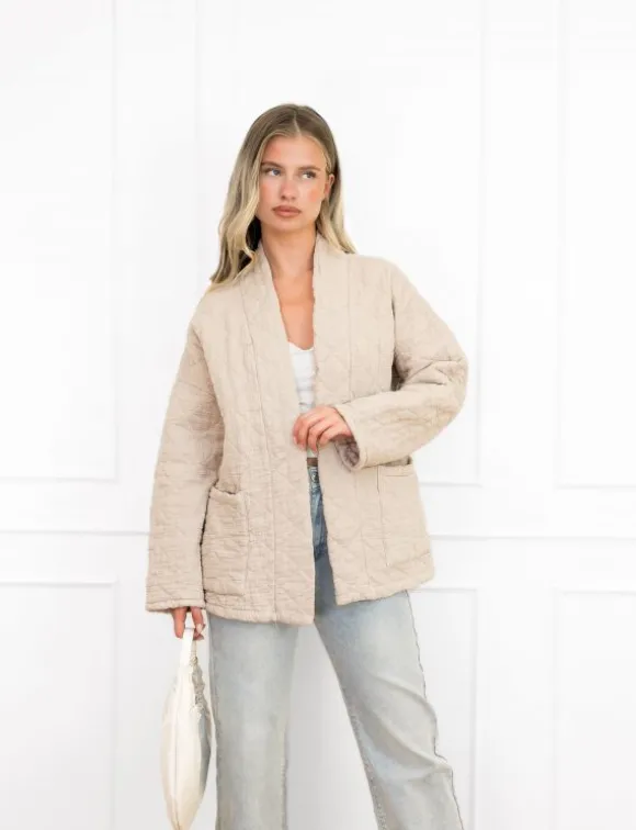 Megan jasje beige
