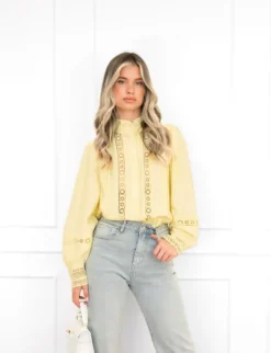 Meike blouse geel